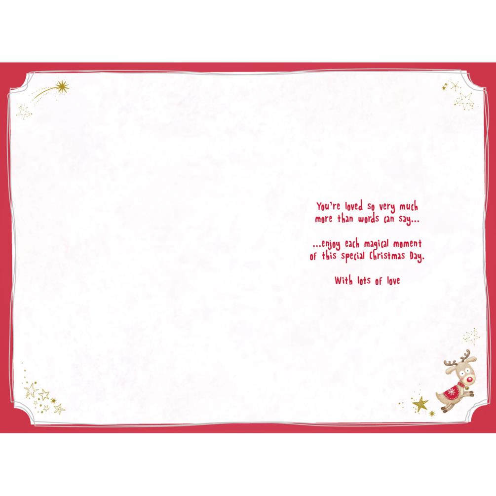 Granddaughter's 1st Tiny Tatty Teddy Me to You Bear Christmas Card Extra Image 1